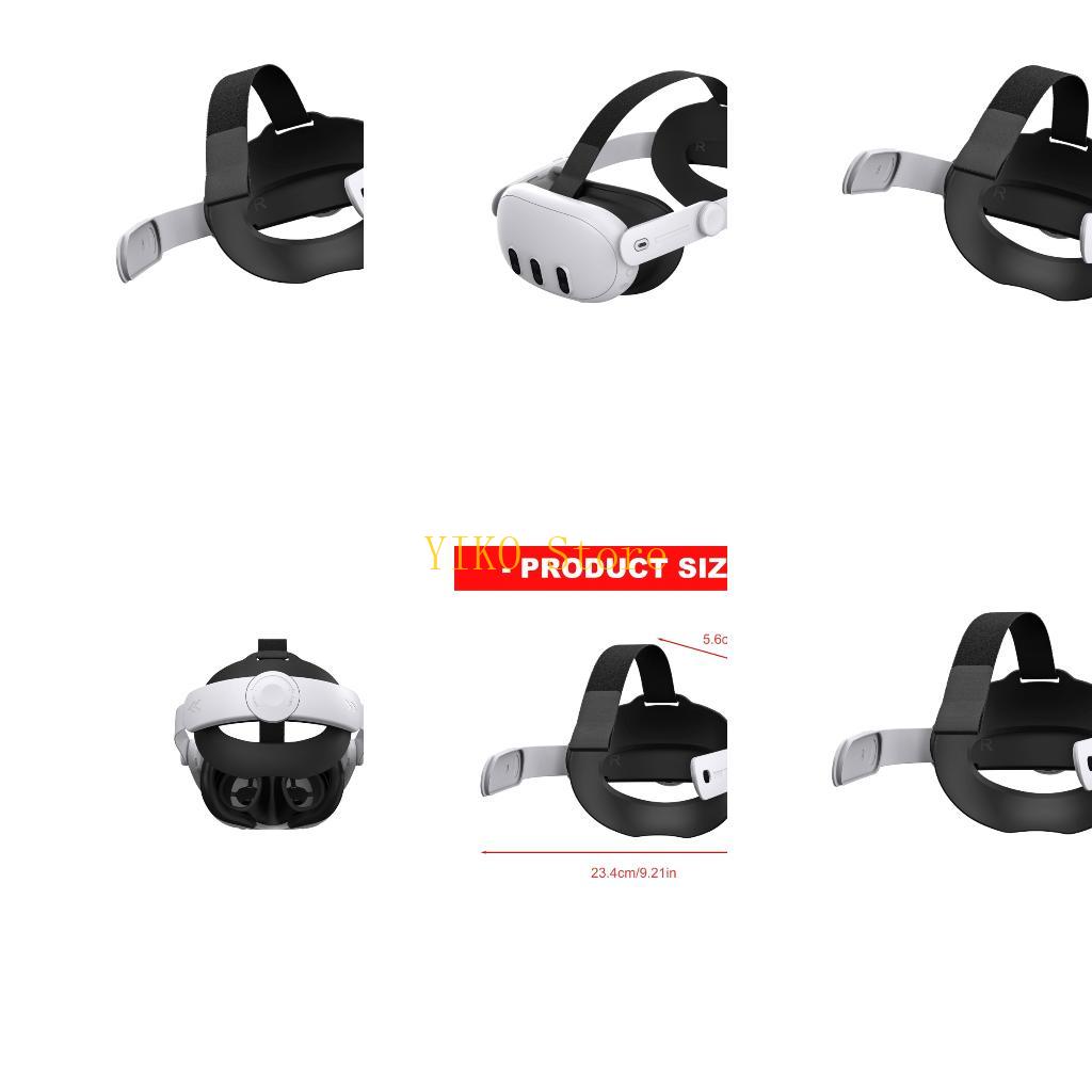 Gaming Console Headset - K32C Bequemer, verstellbarer Ersatz-Kopfgurt mit 360-Grad-Drehung