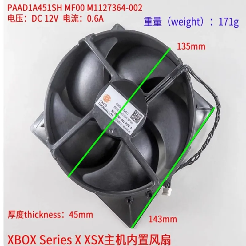 Console Cooling Fan - Ersatz-Kühlventilator für Xbox Series X XSX