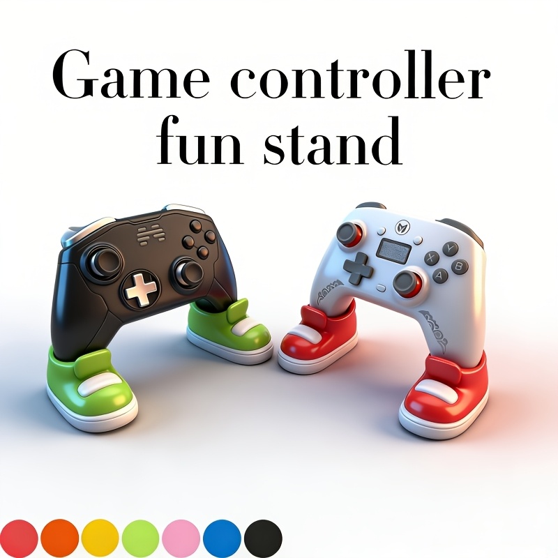 Controller Stand Holder - 2 Stück Spielcontroller-Ständer - Bunter Schuhförmiger