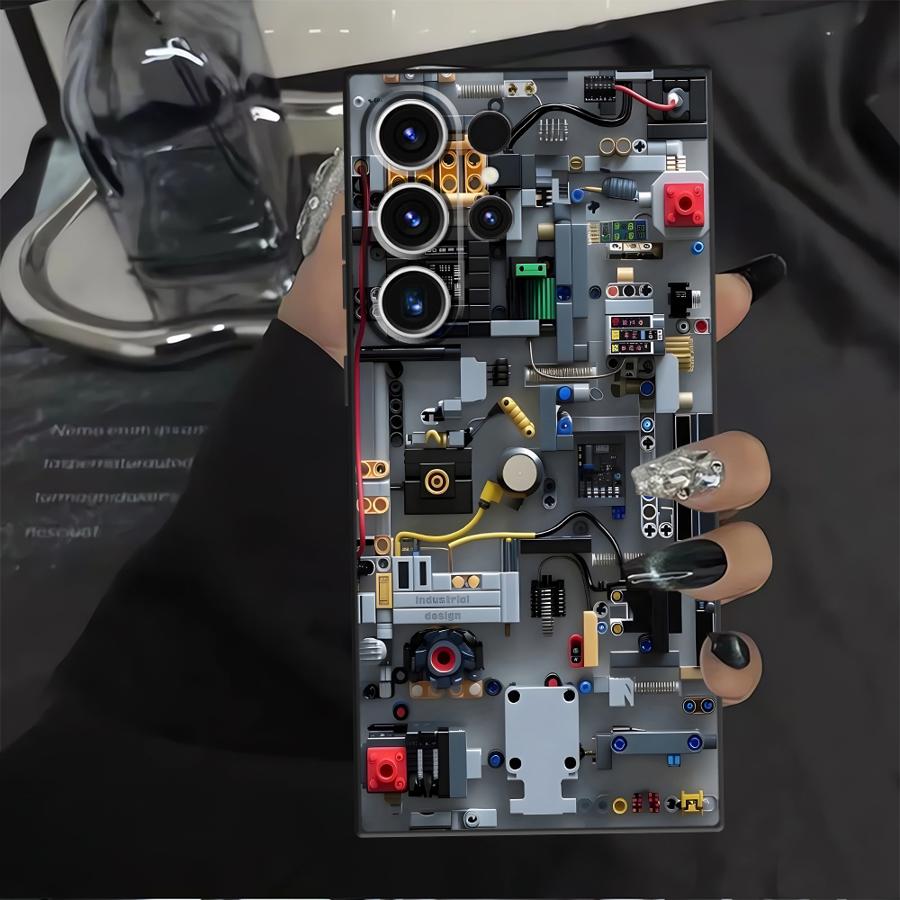 Gaming Console In Phone - Lila Gaming-Konsolen-Hülle für Samsung Galaxy S20