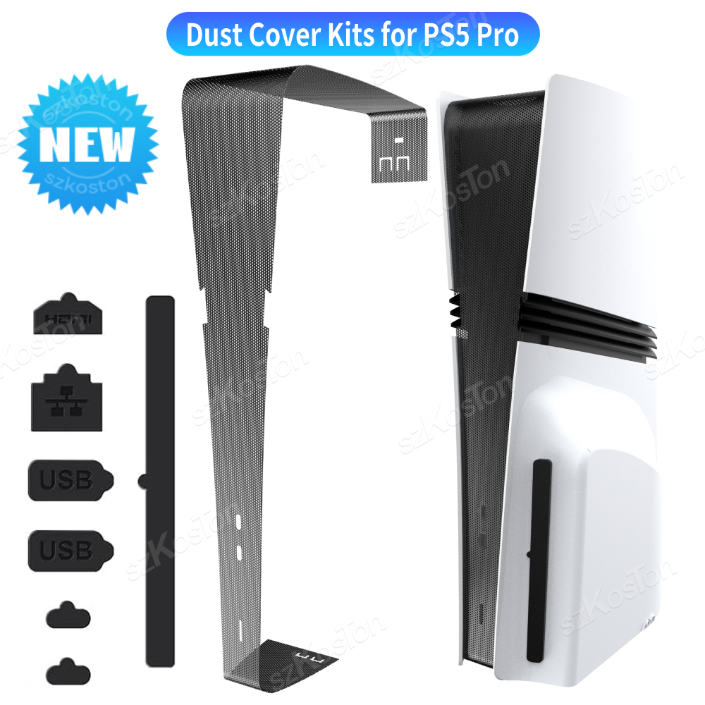 Console Cooling Fan - Staubschutz-Kits für PS5 Pro Spielkonsole, Lüfter,