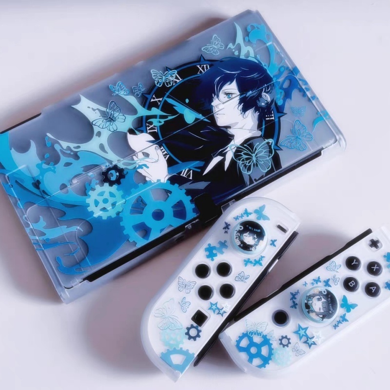 Nintendo Console Switch Lite - Trendige Halbtransparente Persona 3 Makoto Yuki