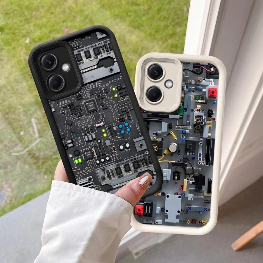 Gaming Console In Phone - Gaming-Konsolen-Muster Handyhülle für Xiaomi Redmi Note