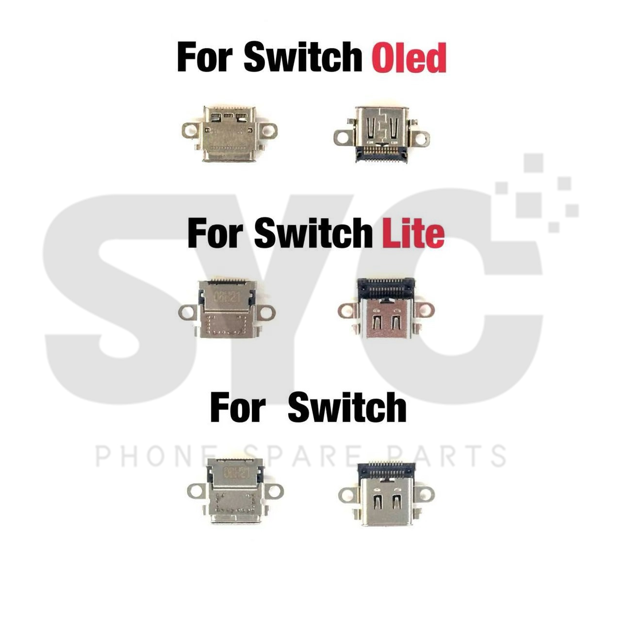 Nintendo Console Switch Lite - Original USB-Ladeanschluss-Dock für Nintendo Switch NS
