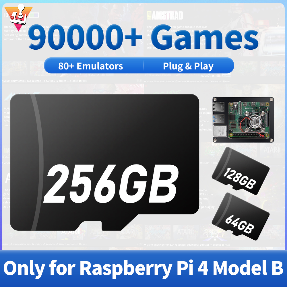 Gaming Console Emulator - Spiel tf Karte für Himbeer pi