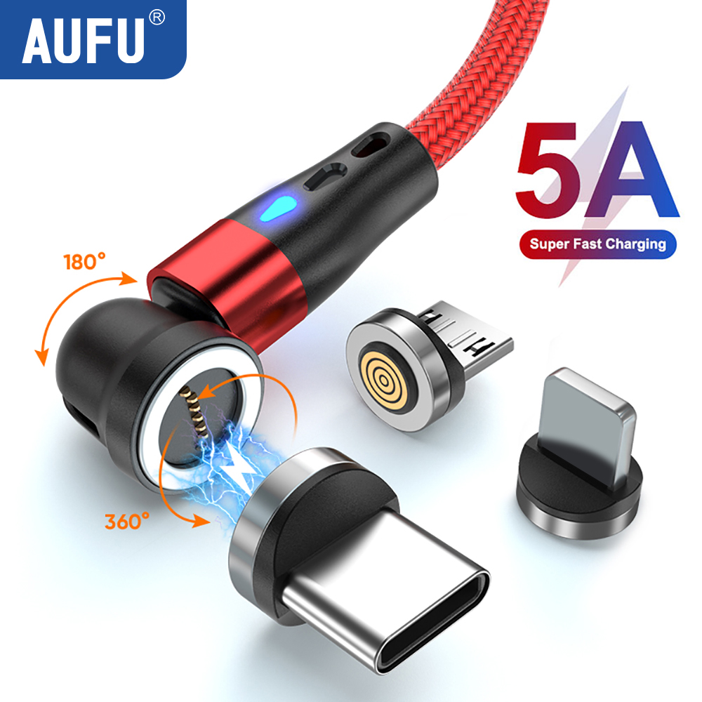 Gaming Console Ipad - AUFU 7Pin 5A Magnetische Typ C
