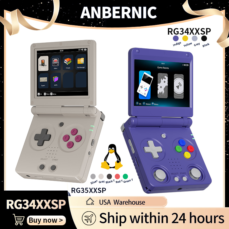 Anbernic RG34XXSP RG35XXSP Fli – Gaming Console Emulator Bewertung und Preis