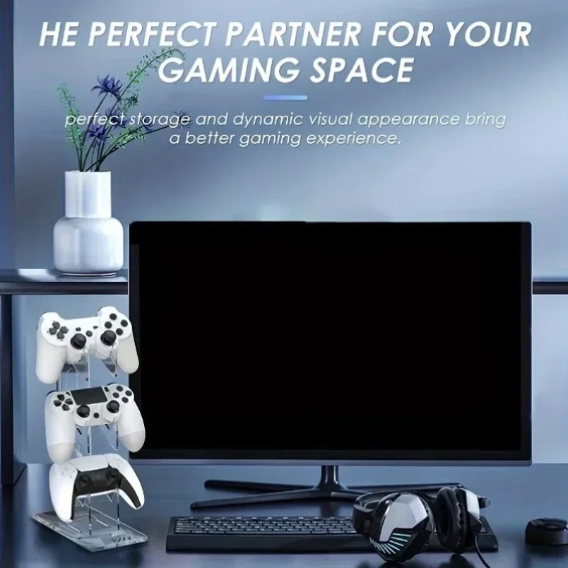 Gamepad-Ständer 3-stufiger Hea – Gaming Console Headset Bewertung und Preis