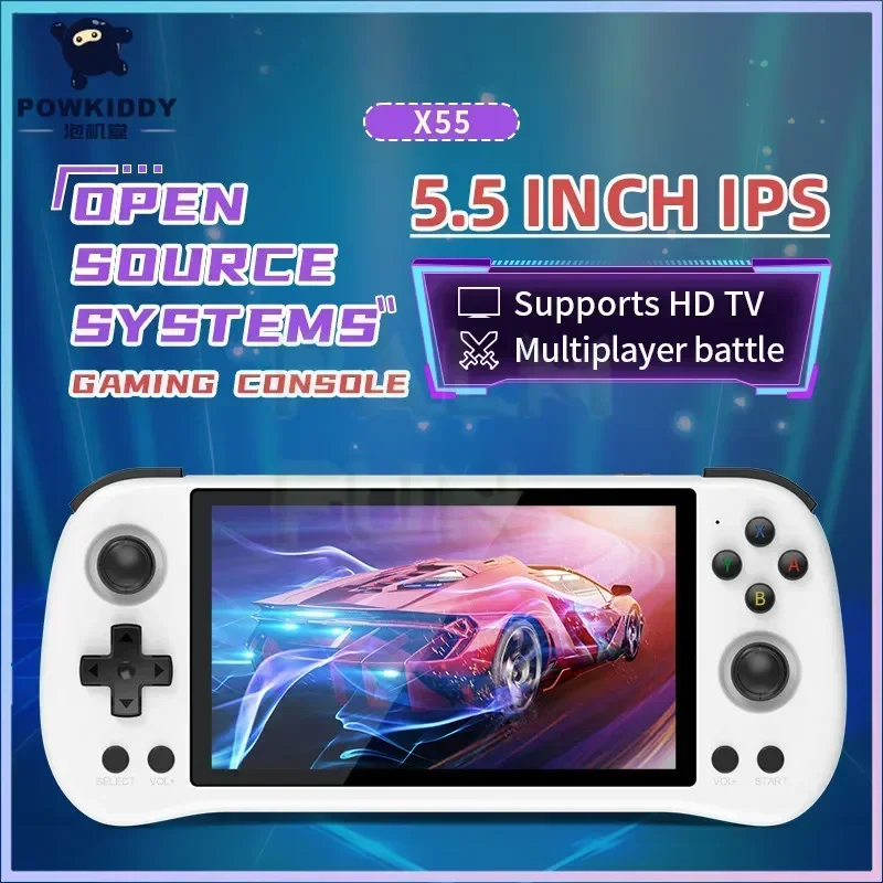 Powkiddy x55 5,5 inch ips bild – Gaming Console X55 Bewertung und Preis