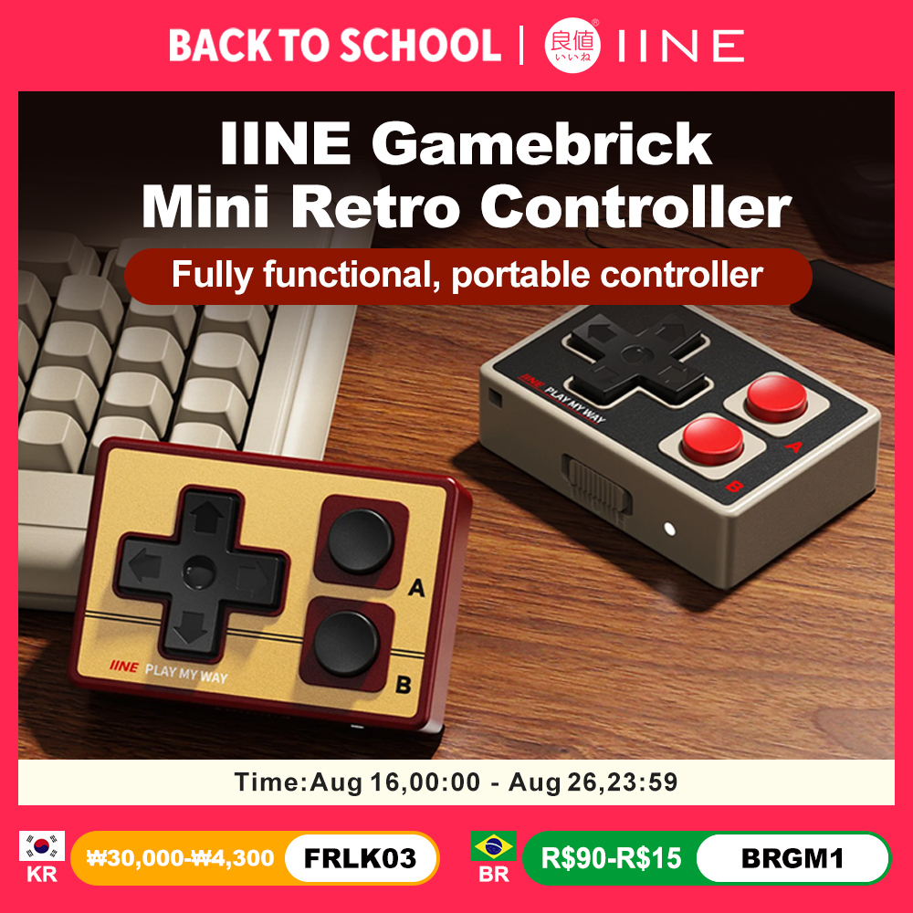 IINE Mini-Controller für iOS A – Gaming Console Bluetooth Bewertung und Preis