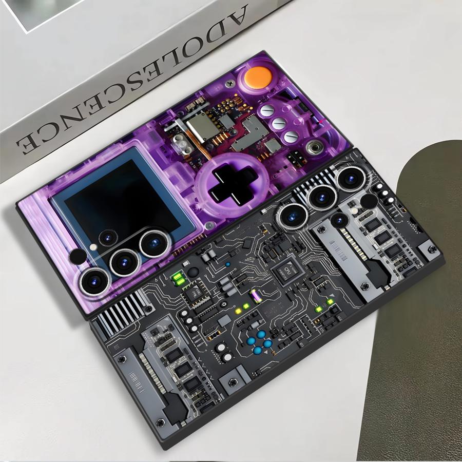 Lila Gaming-Konsolen Handyhüll – Gaming Console In Phone Bewertung und Preis