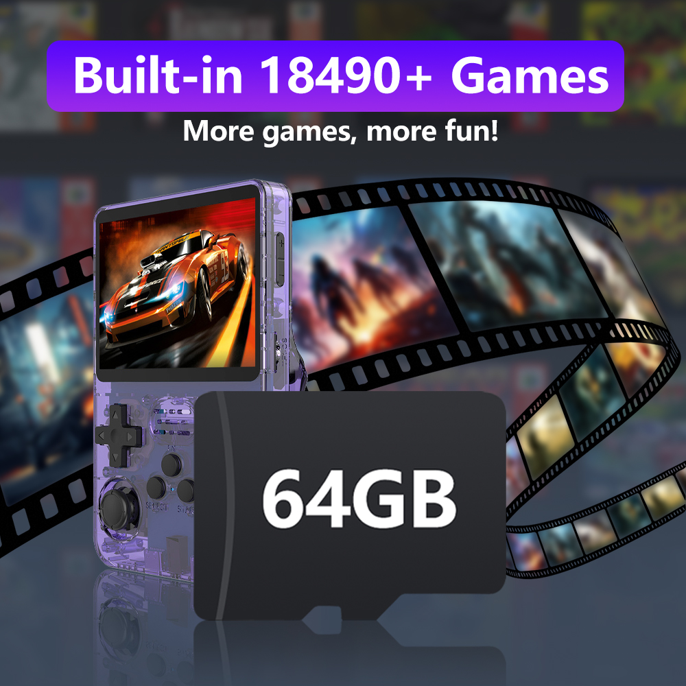 64GB Spielkarte für R36S Spiel – Gaming Console Emulator Bewertung und Preis