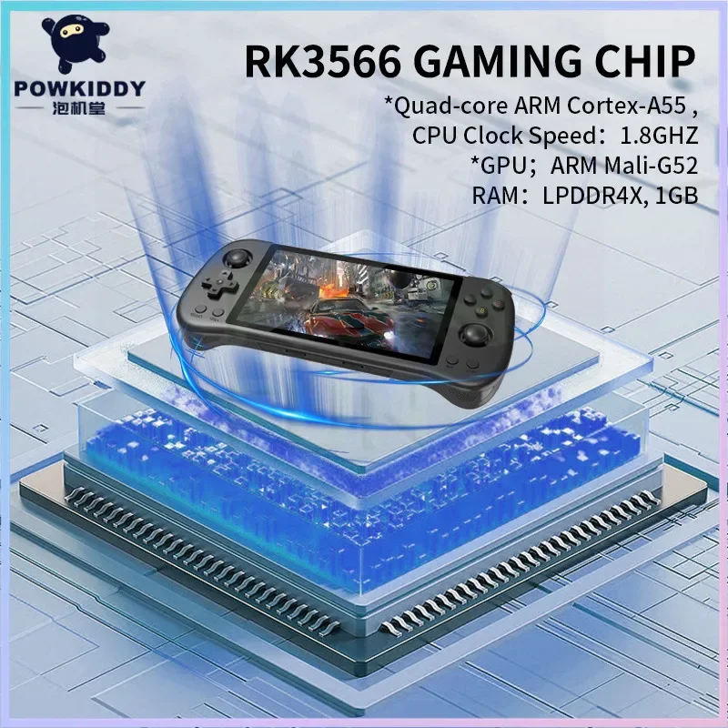 POWKIDDY X55 Handheld-Spieleko – Gaming Console X55 Bewertung und Preis