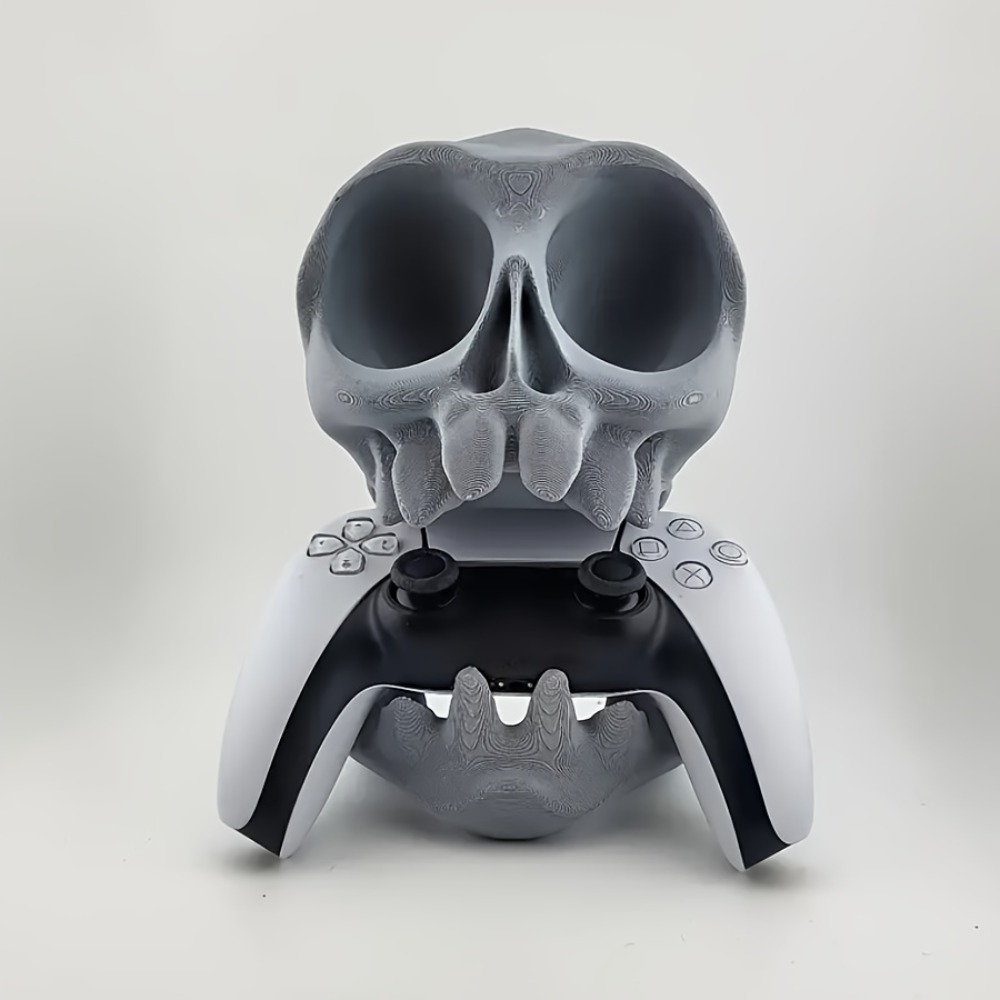 Totenkopf-förmiger Controller- – Controller Stand Holder Bewertung und Preis