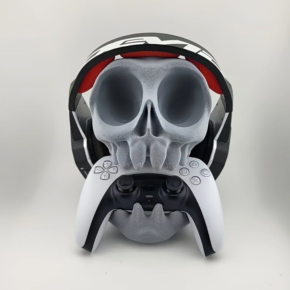 Totenkopf-förmiger Controller- – Controller Stand Holder Bewertung und Preis