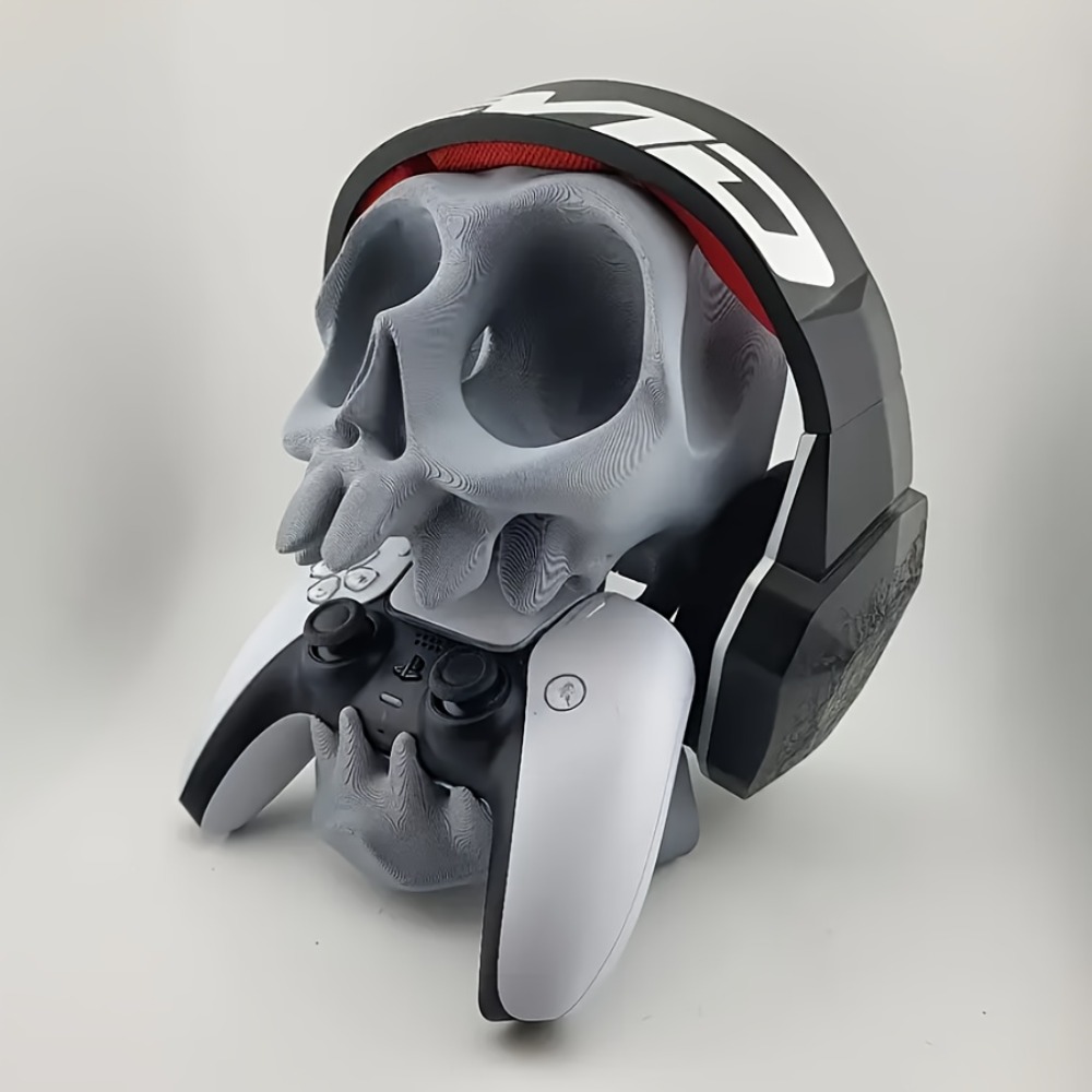 Totenkopf-förmiger Controller- – Controller Stand Holder Bewertung und Preis