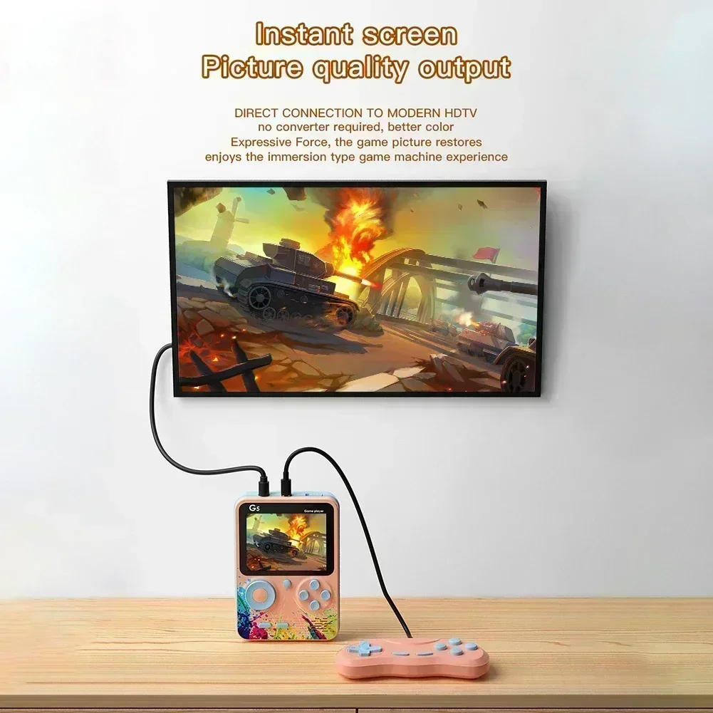 Tragbare Macaron-Farbige G5 Ha – Gaming Console Under 500 Bewertung und Preis