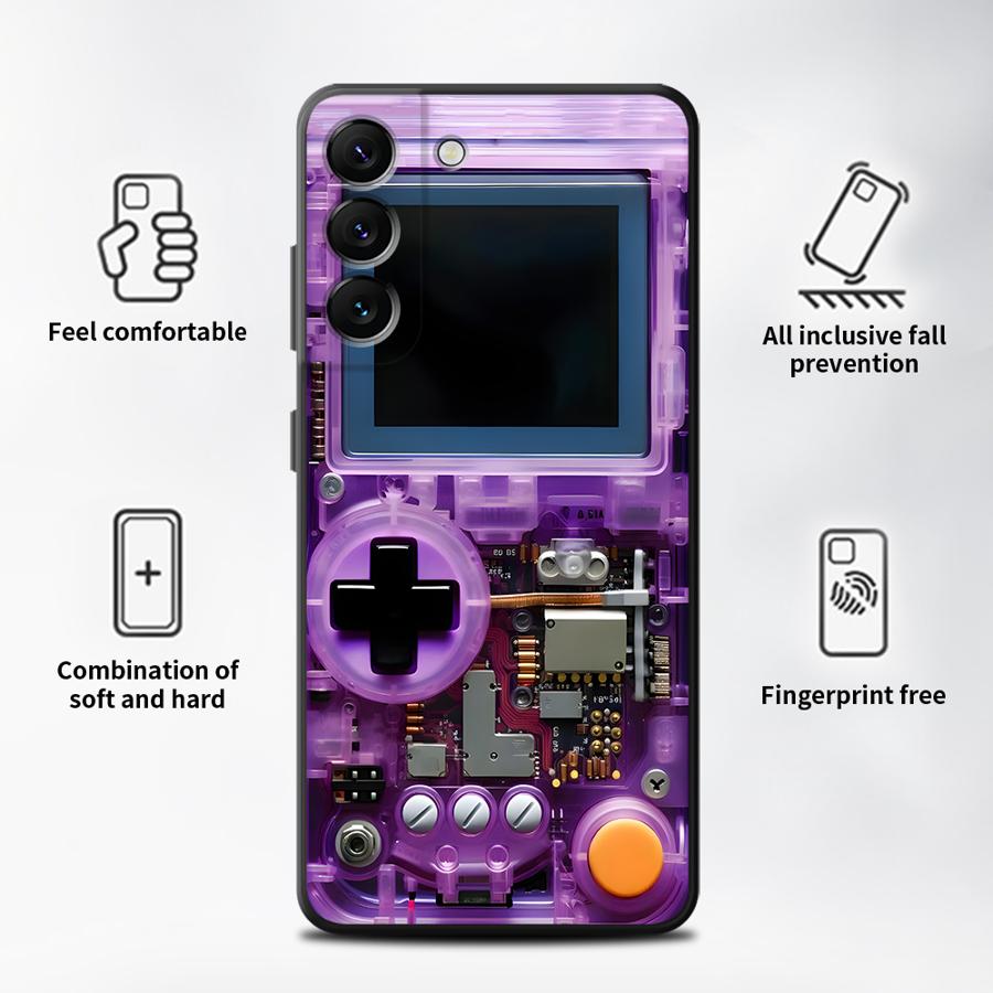 Lila Gaming-Konsolen Handyhüll – Gaming Console In Phone Bewertung und Preis